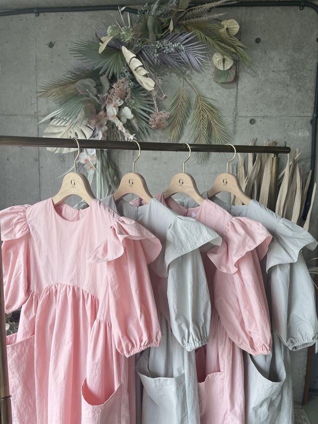 KIDS（original）パフスリーブワンピース