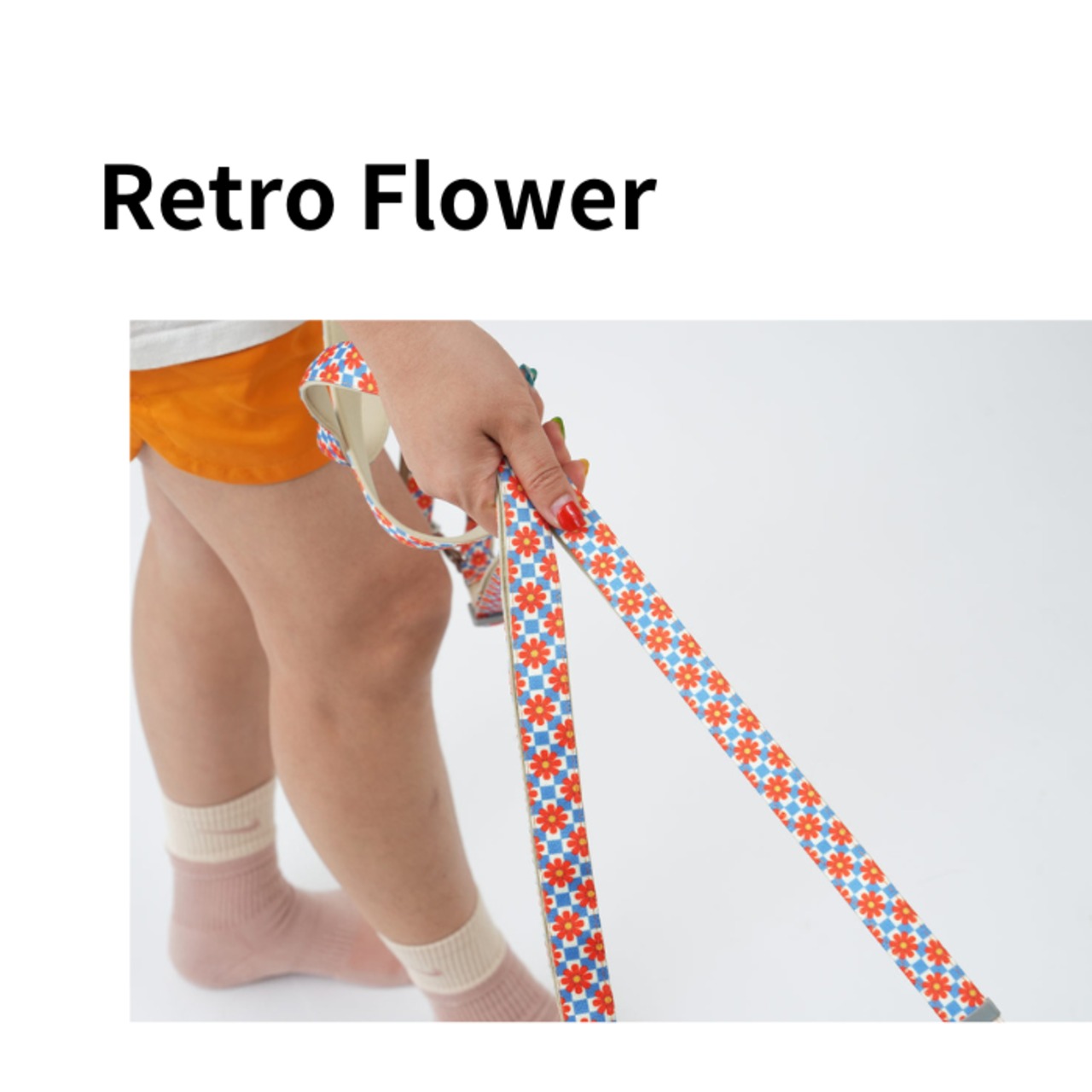 【PUPPYGALLERY公式】ポーカーフェイス・レトロフラワーリード　MM