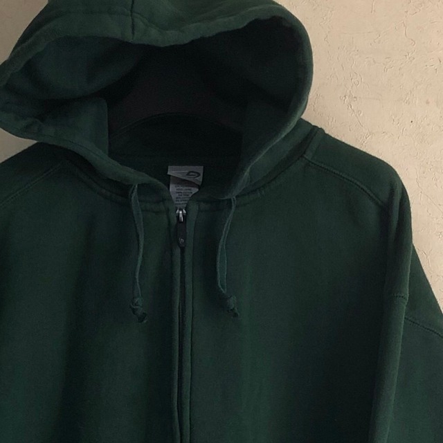 【Mサイズ】CHAMPION ジップアップパーカー 深緑