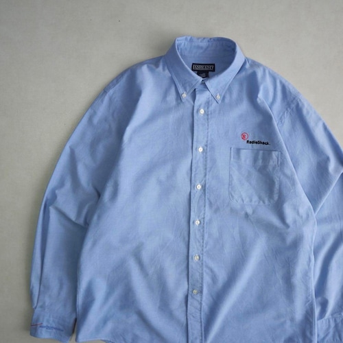 "LANDS’ END" BD shirt blue