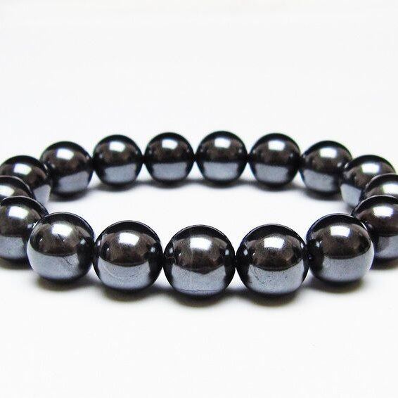 スギライト ブレスレット 12mm ブラックスギライト ブレスレット ブレス 一点物 メール便可 [M便 1/10] 111-47234