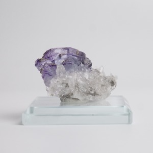 ヤオガンシャン産 フローライト パイライト クリアクォーツ / 原石 標本