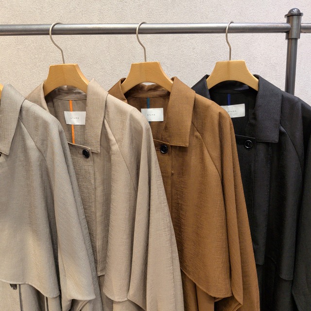 【QTUME】オーバーヨーク2WAYコート