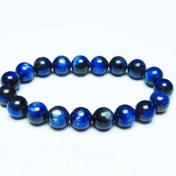 カイヤナイト ブレスレット 11mm 一点物 メール便可 [M便 1/10] 111-48023