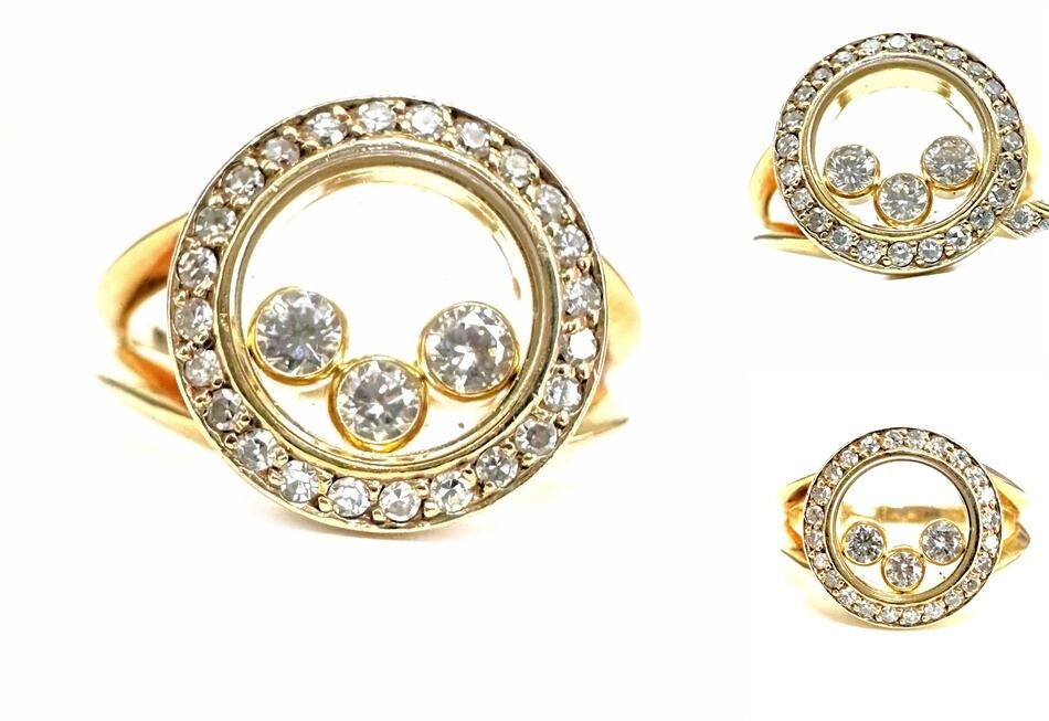 Chopard ショパール ハッピーダイヤモンド アイコン リング