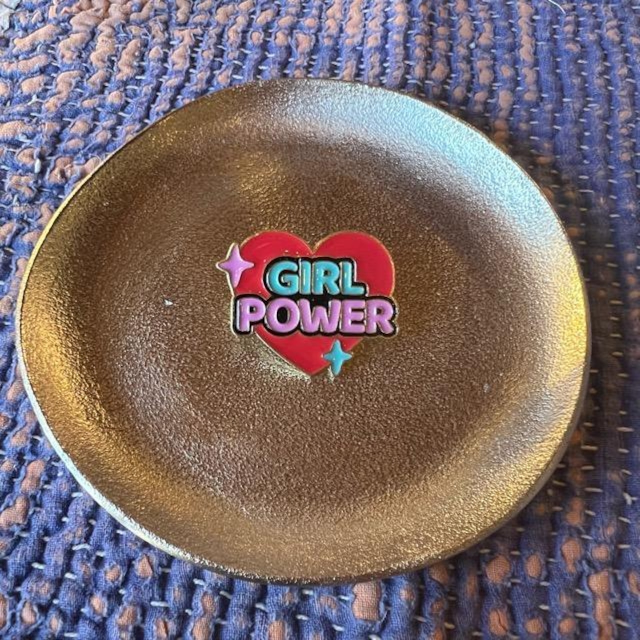 TOPANGA Jewelry　pin brooch　Neon Heart Girl Power　ピンブローチ　ネオンハートガールパワー　プレゼント　ギフト　
