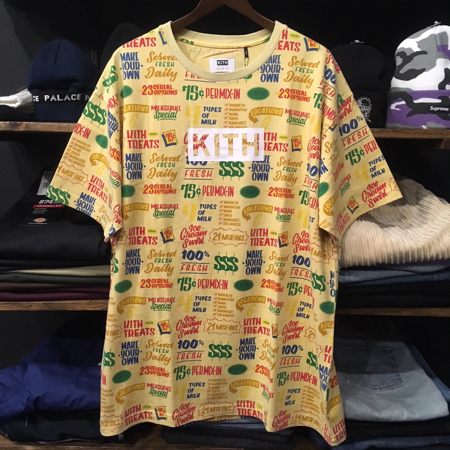 【KITH TREATS】 -キストリーツ-CIRCULAR BOX LOGO TEE ...