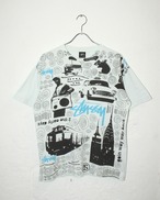 00s STUSSY S/S Print Tee