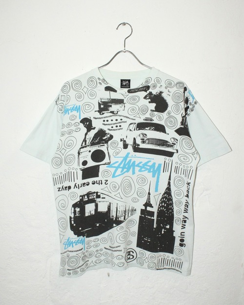 00s STUSSY S/S Print Tee