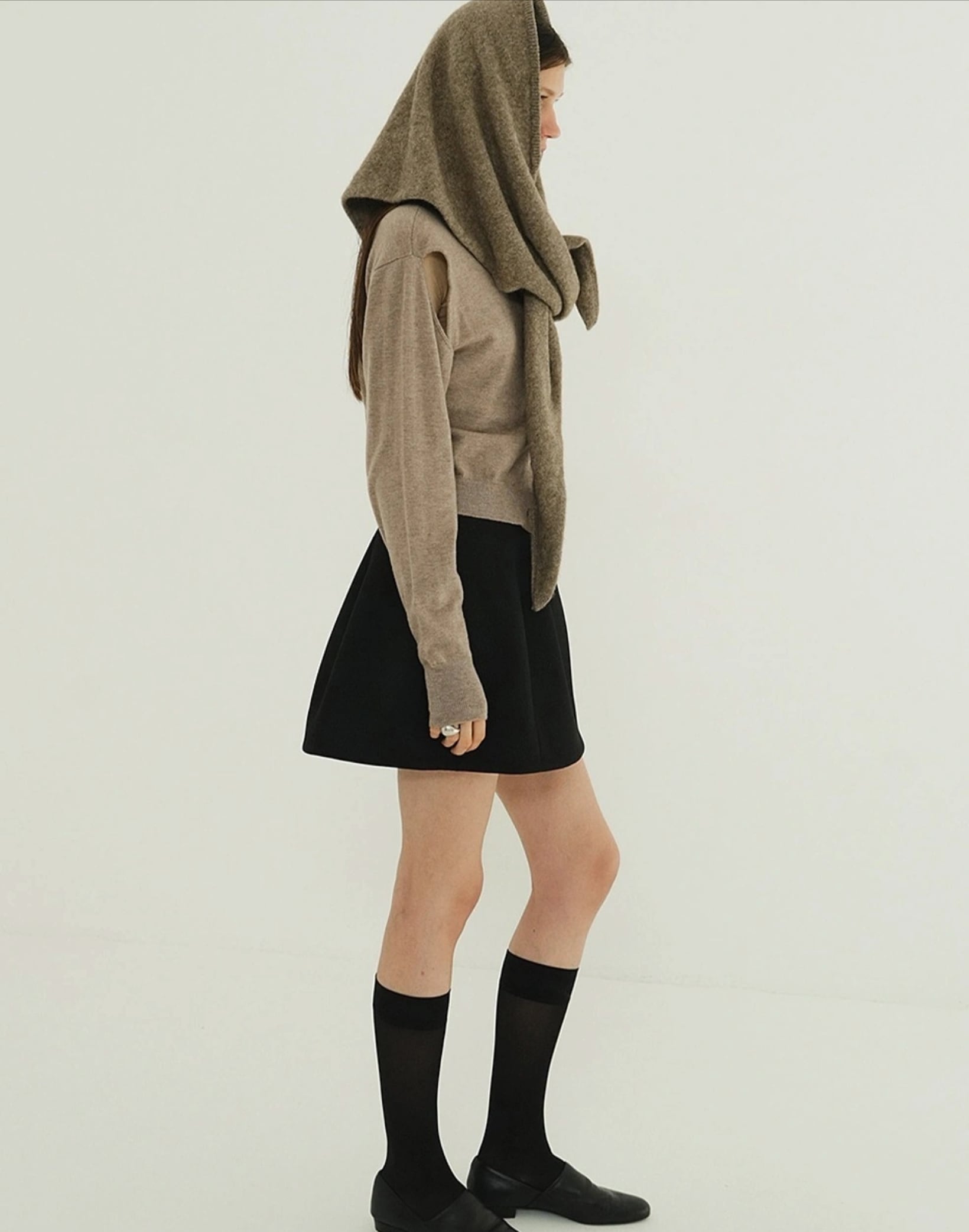 CLANE 25AW CONSTRUCTIVE MINI SKIRT ミックス CLANE 25AW CONSTRUCTIVE MINI SKIRT ミックス CLANE 23AW