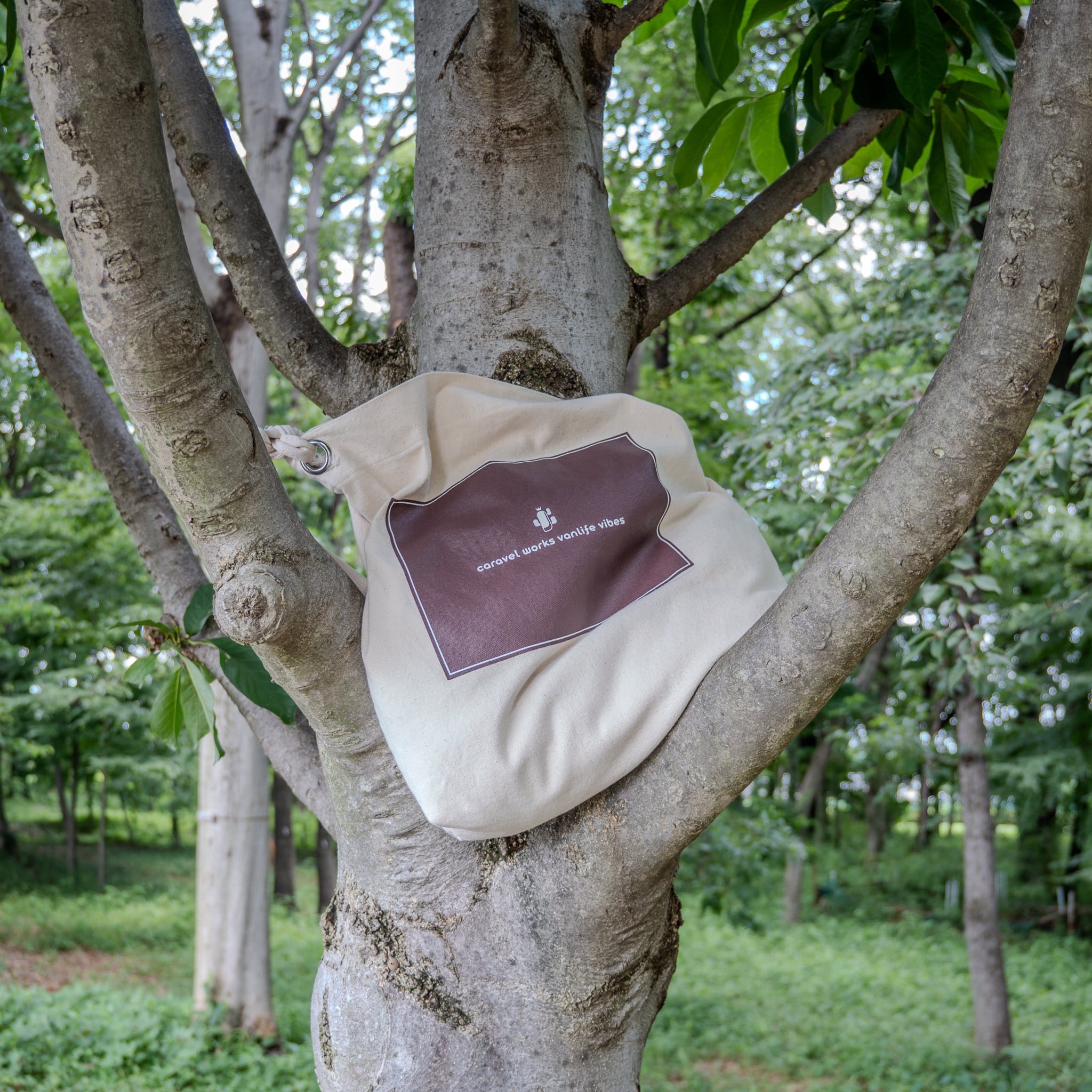 キャンパスショルダーバッグ（ナチュラル） | キャンプ用品・焚き火