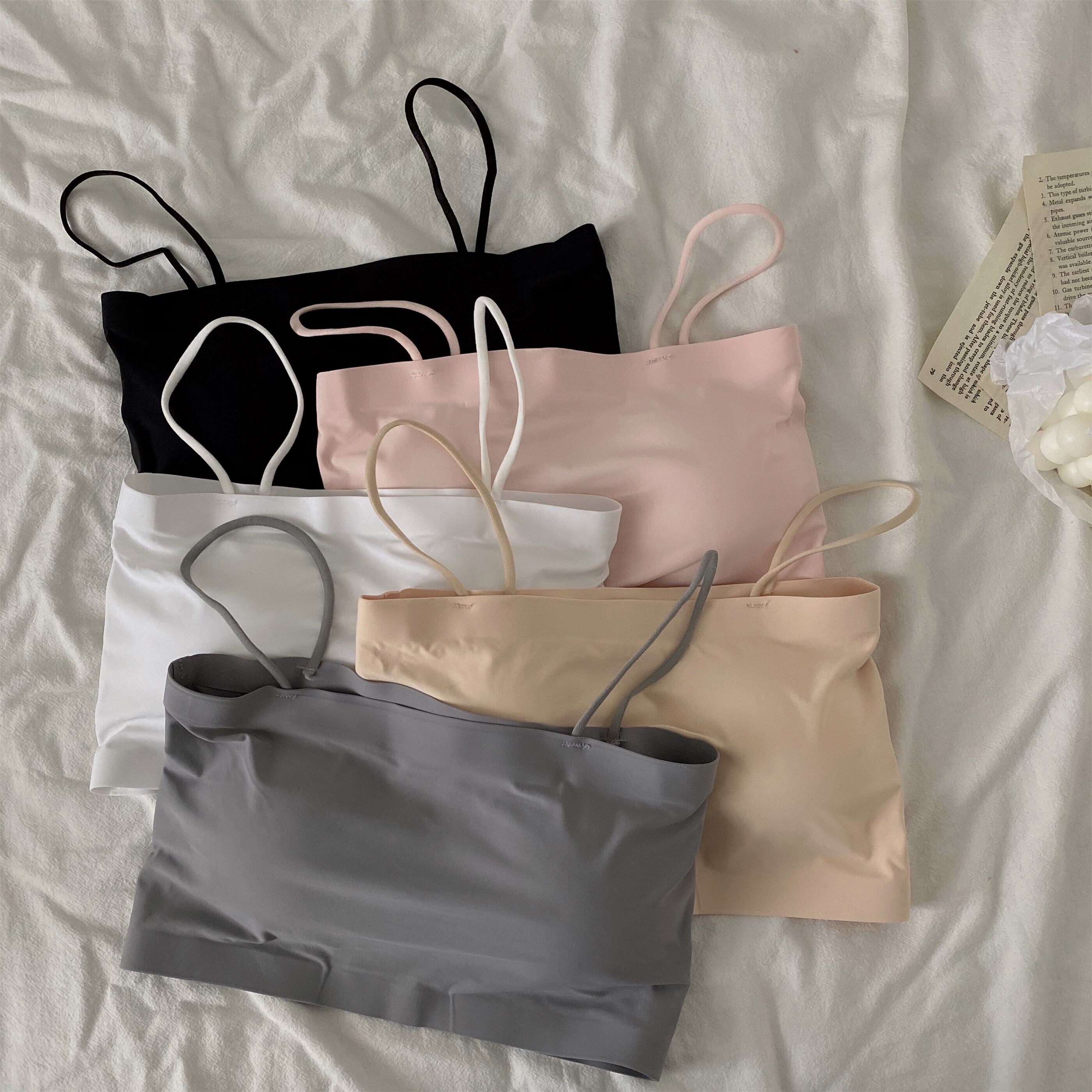 トップス サマーリング オータムバックブラ 夏物 秋物 シルク 指輪 YY-ファッション84213814497