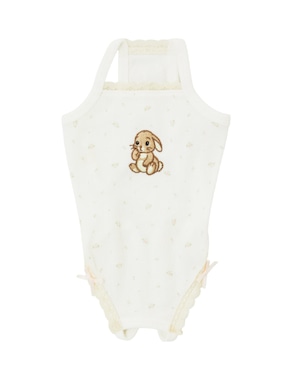L/即納【Sallys】Bunny romper (Pure floral)