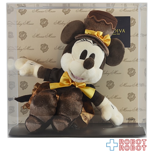 ディズニーストア GODIVA ディズニーバレンタイン ミニー ぬいぐるみ