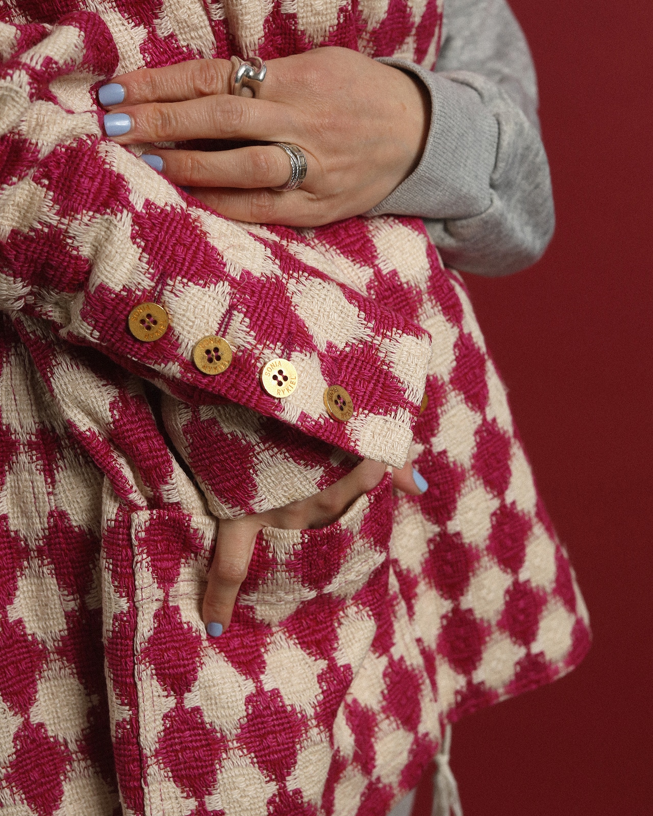 1980's Sonia Rykiel / Hound's tooth Jacket