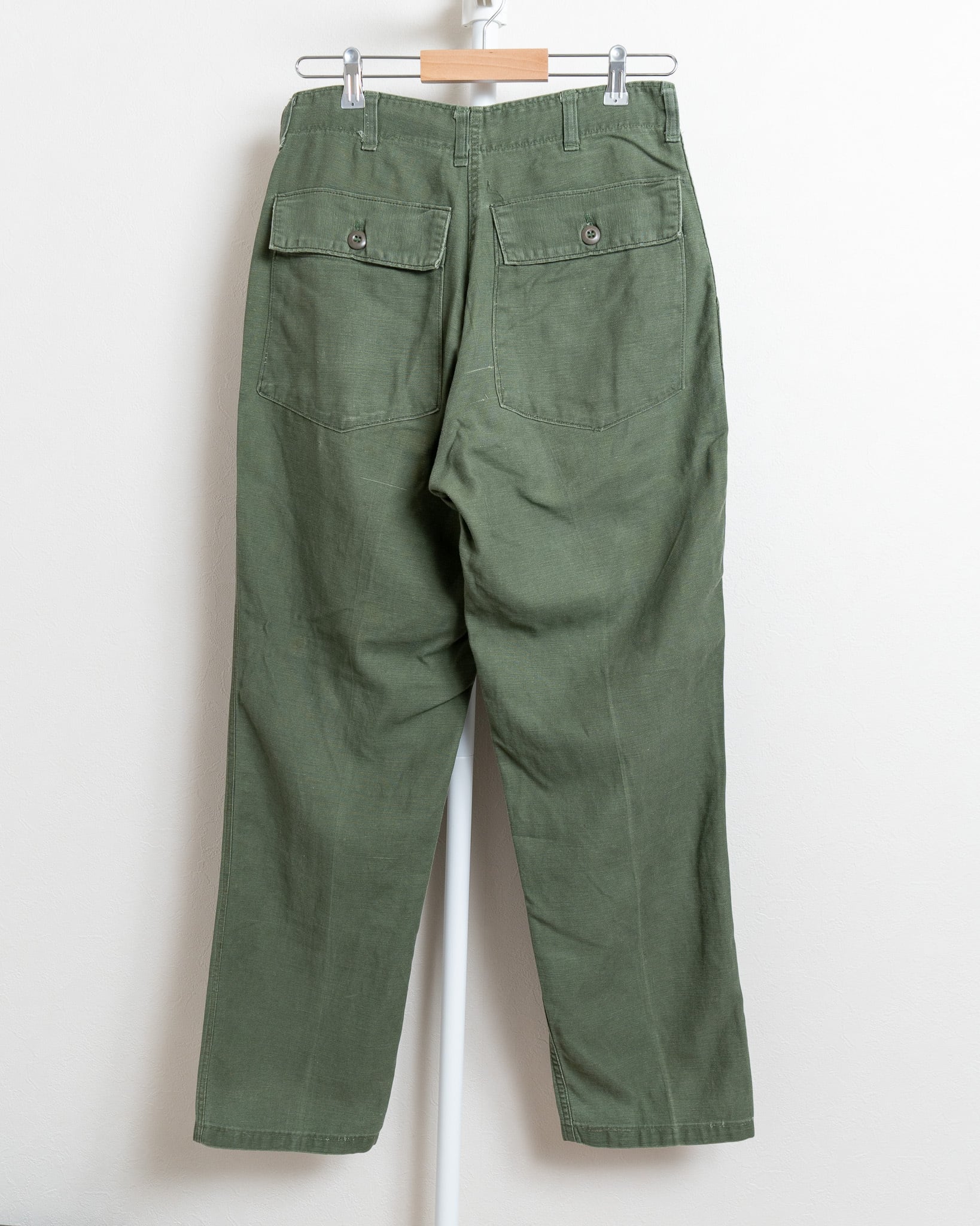 32×31】U.S.Army Utility Trousers OG-107 実物 米軍 ベイカーパンツ