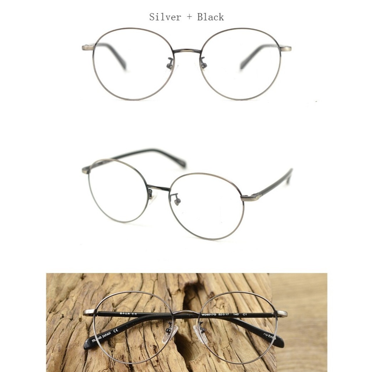 Metal Frame Slightly Oval Glasses -round- / メタル フレーム スライトリー オーバル メガネ -ラウンド-