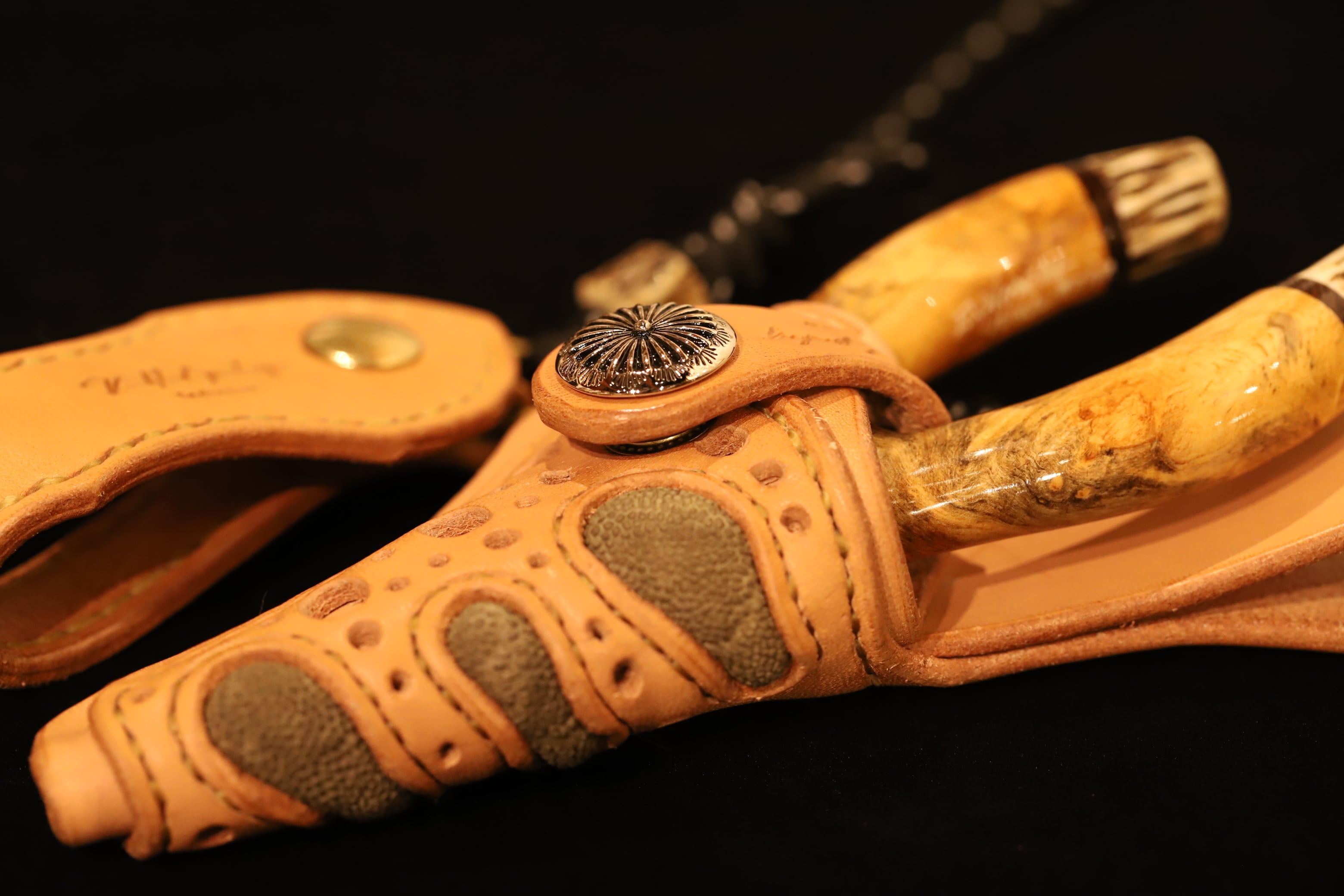 K.blood.package KNIPEX Stag ＋ 花梨瘤青白 Custom Plier 160 size