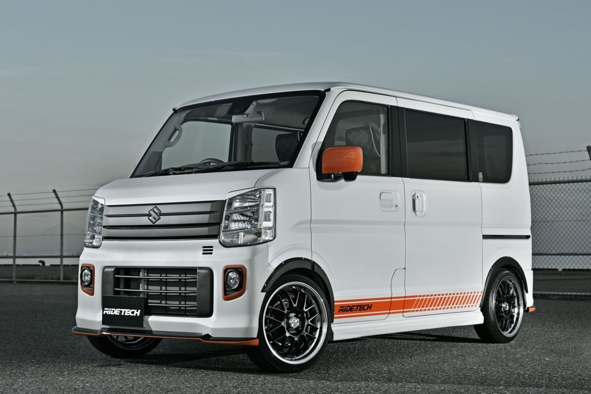 エブリイDA17用DOWNスプリングセット | RIDE+TECH