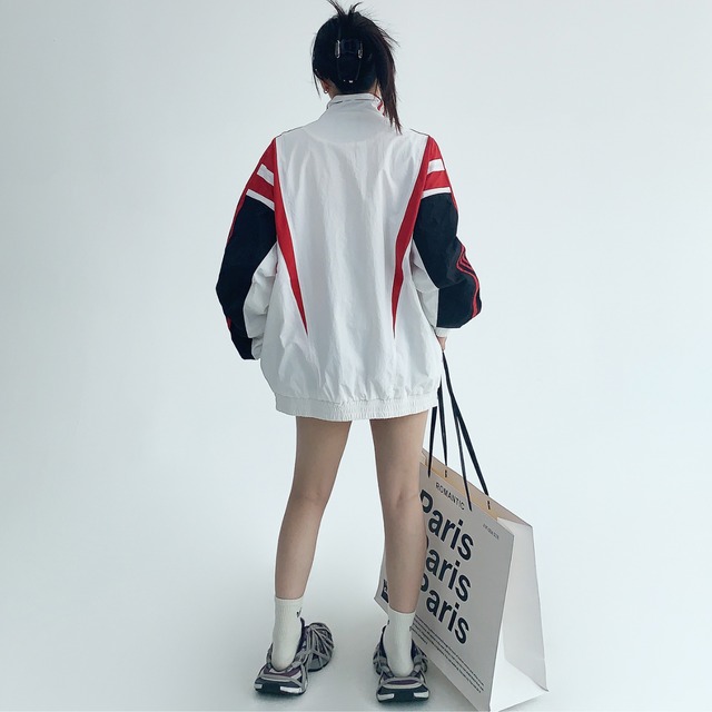 line design track jacket　ラインデザイントラックジャケット　J0722