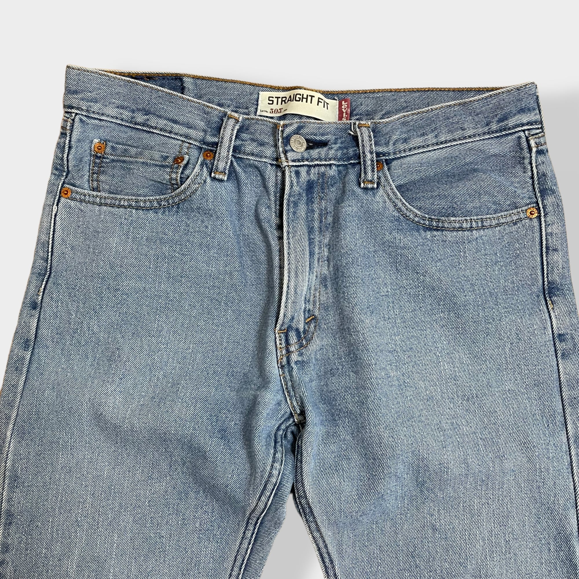 リーバイス Levi's 505 REGULAR FIT STRAIGHT LEG テーパードジーンズ デニムパンツ USA製 メンズw34 /eaa276958