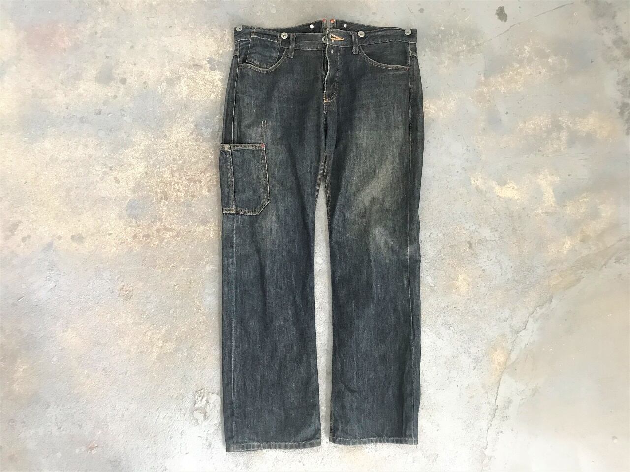 2000s JUNYA WATANABE CDG MAN Cinch back denim