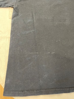 古着〜champion チャンピオン スクリプトFOOTBALLロゴ フットボール ボール調Tシャツ レギュラー古着Usedclothing