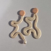 ポリマークレイピアス / イヤリング -44