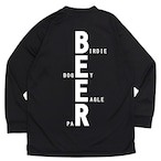 BEERゴルフ カノコモックネックロンT ブラック