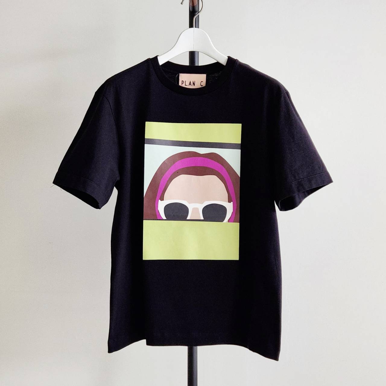 PLANC カロリーナセルフポートレートコットンTシャツ SALE対象品