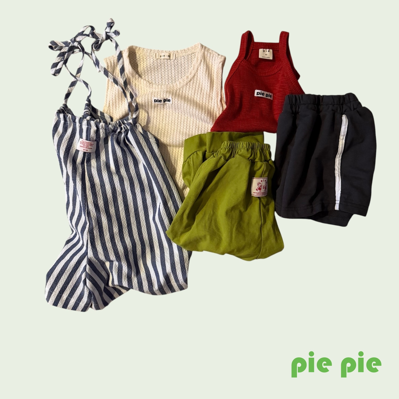 【取寄/韓国直送】Pie 26/SM オリーブホルタータンクトップ｜夏服｜韓国子供服