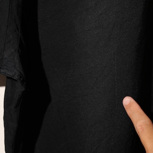 XL 黒 ブラック シルクリネン 紫ポニー Caldwell Polo Ralph Lauren ポロラルフローレン 半袖開襟シャツ