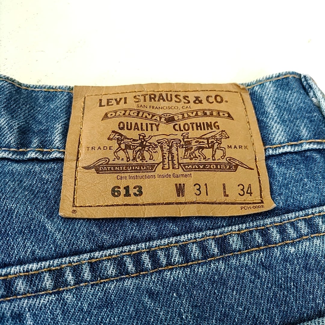 90s Levi'sリーバイス613 ヴィンテージジーンズ　デニム　オレンジタブ