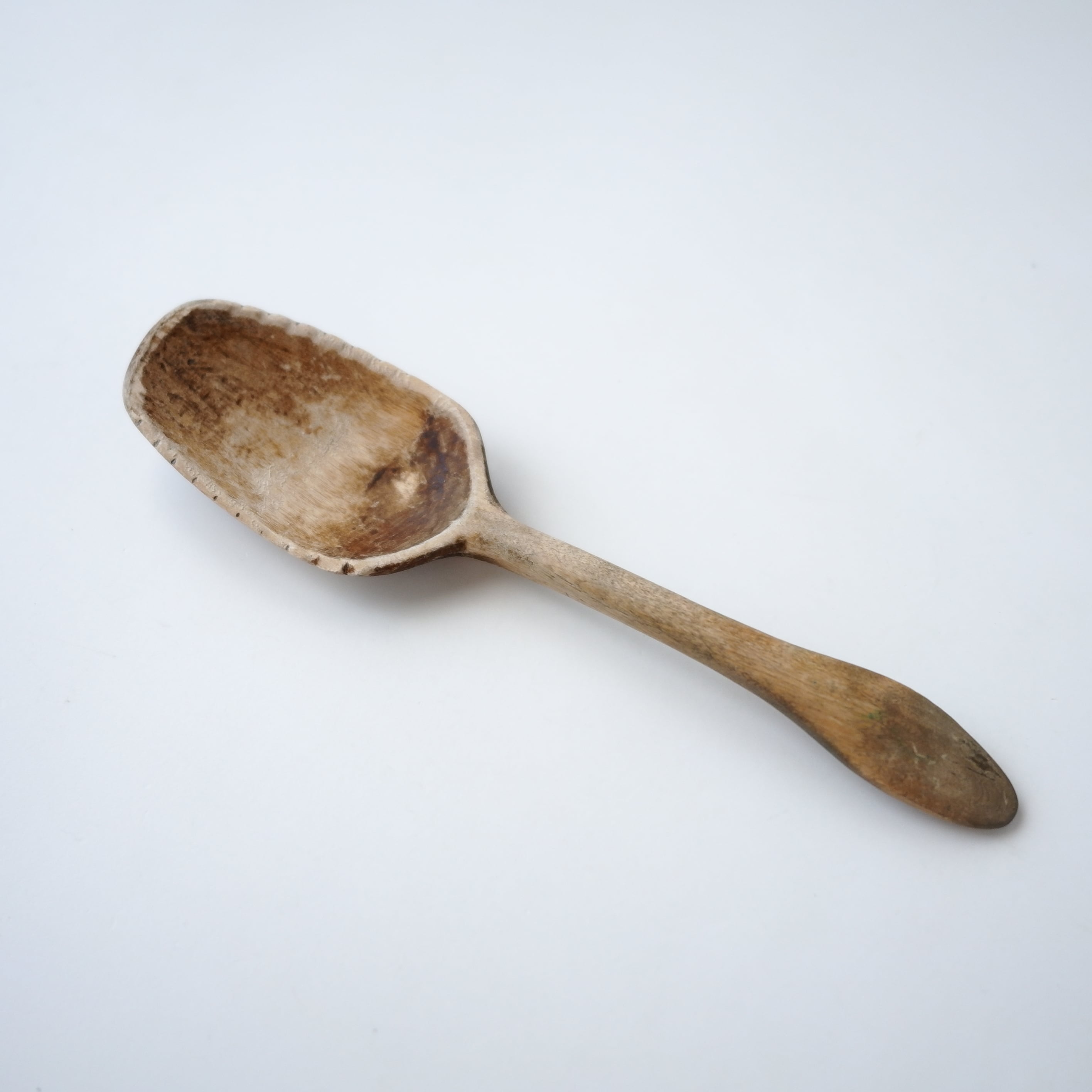 インドネシア　ティモール島　スプーン　ヴィンテージ　儀礼　木製　アンティーク Wooden Spoon | troldhaugen antiques ｜ 北欧アンティーク・古道具