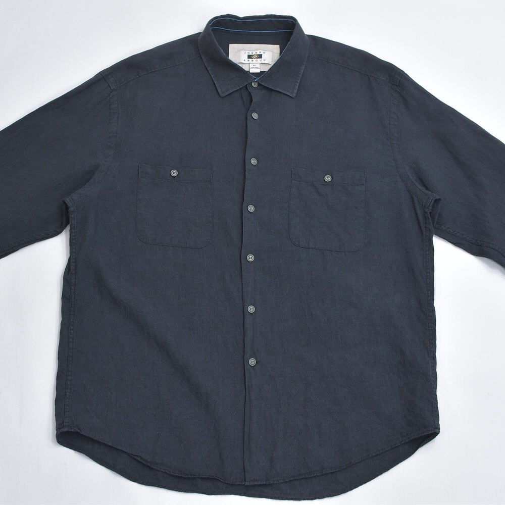 JOSEPH ABBOUD ジョセフ 定価3.1万 清涼コットンリネン フォギーダイ