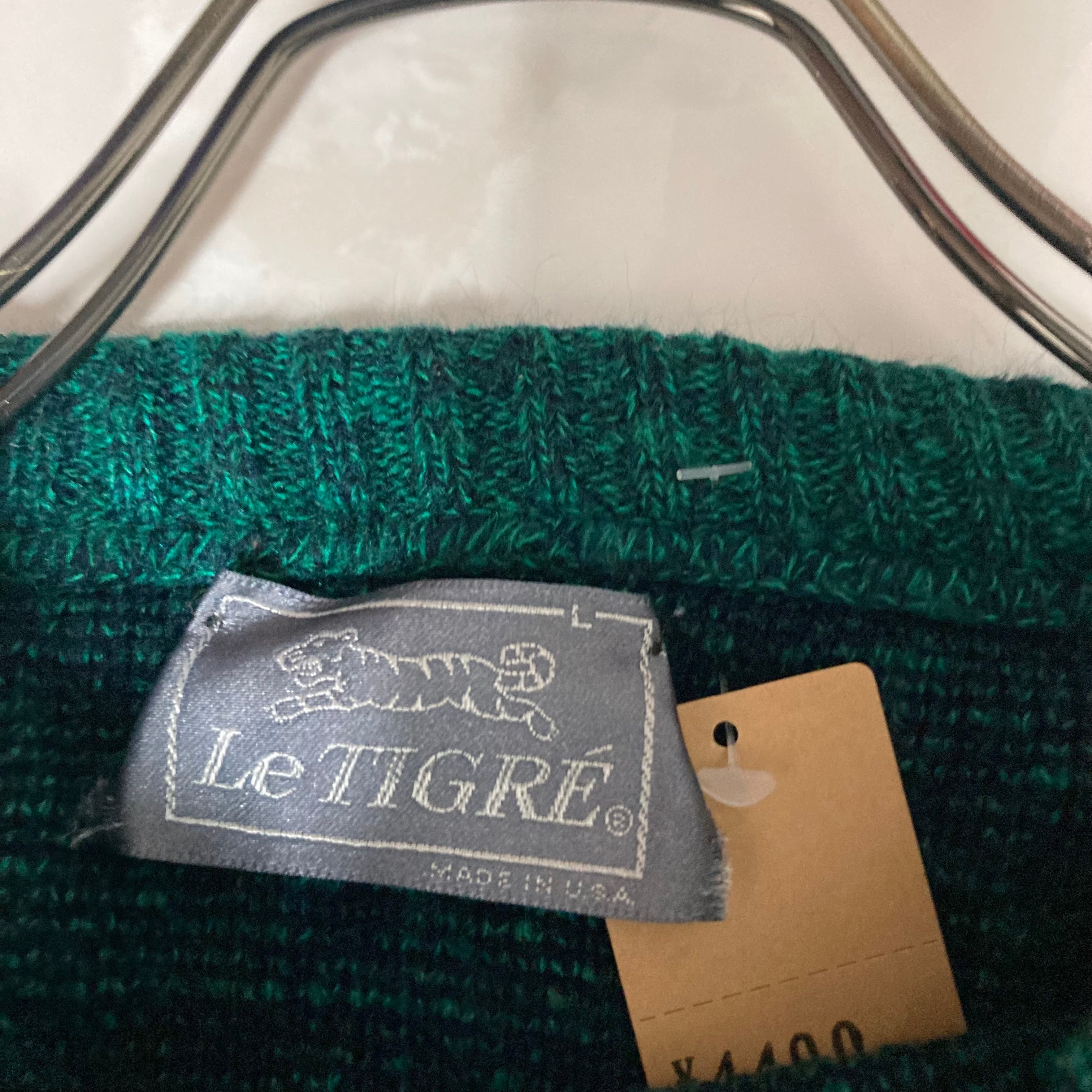 Made in USA】Le TIGRE ニット L | 古着屋OLDGREEN