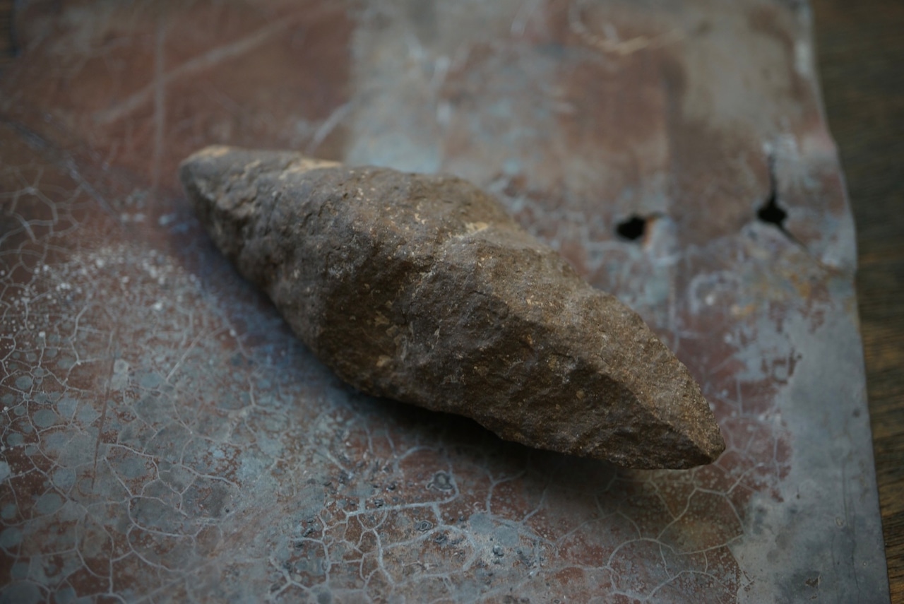 長野県産玄能石(イカイト仮晶、グレンドナイト) Ikaite / Glendonite 1670