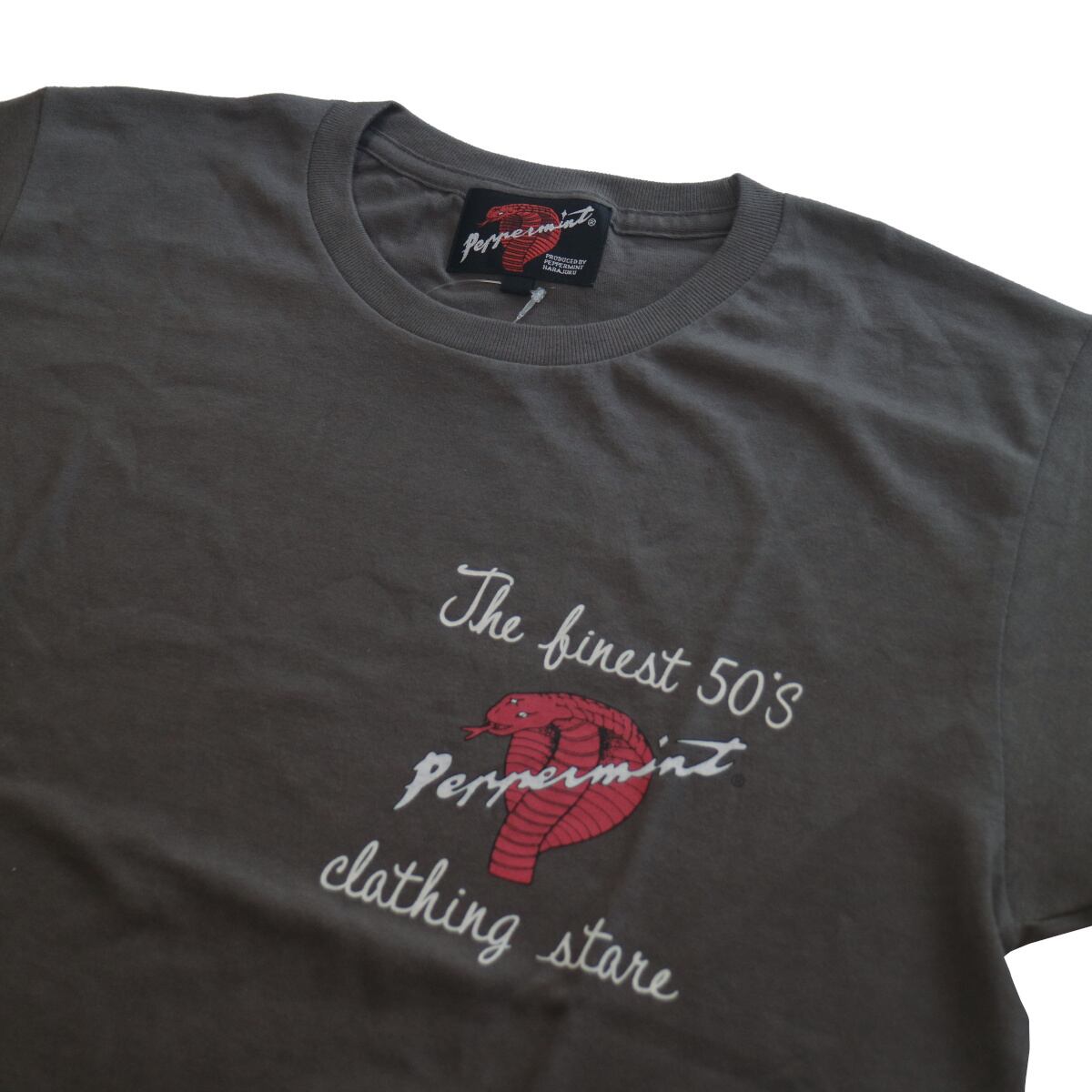 Tシャツ IMPARA＆BELAIR TEE RSN-4446 チャコールグレー TOKYO
