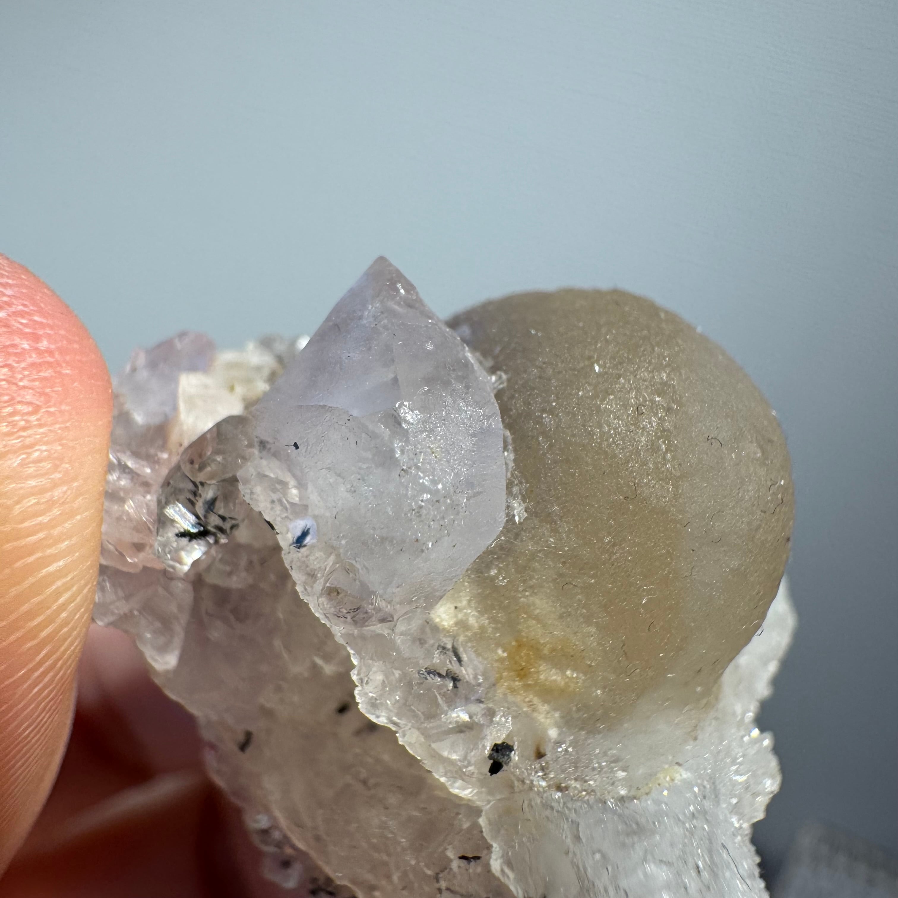 ポンデリングフローライト母岩付き＊ブドウ状蛍石原石＊251003＊天然石