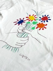 90s Picasso "The Bouquet of Peace" Art Tee Size XL