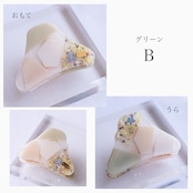 （バンスクリップ）puzzle  / グリーン