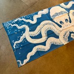 TENUGUI VERSION 伝統工芸 手ぬぐい 蛸豆 TAKO MAME BLUE