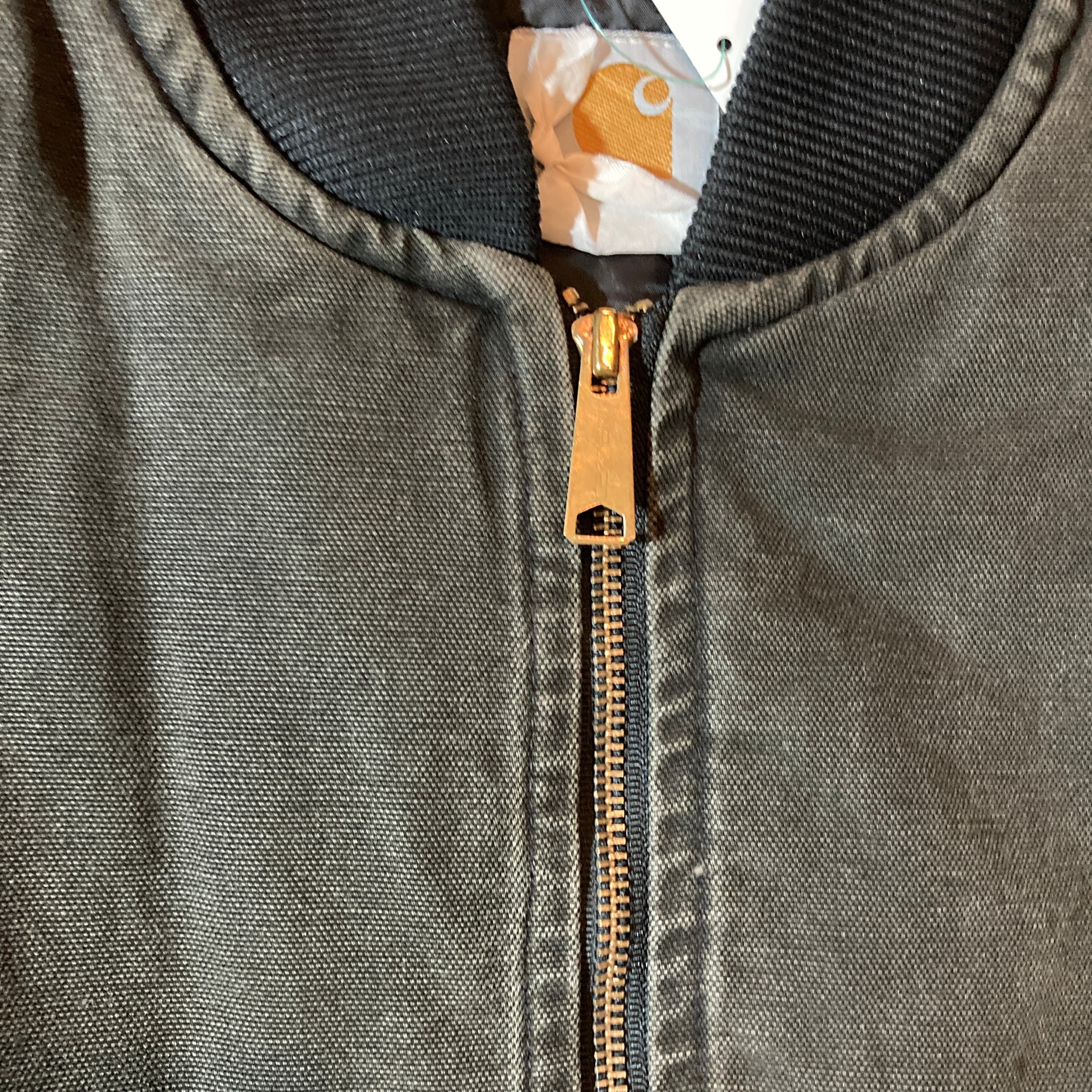 F197】carhartt duck vest Black / カーハート ダックベスト ブラック