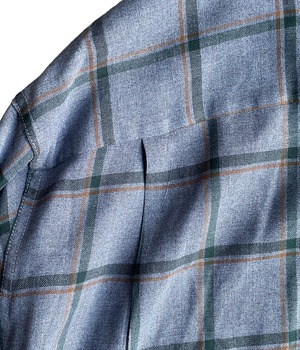 Vintage 50s~60s rayon shirt -Sears-