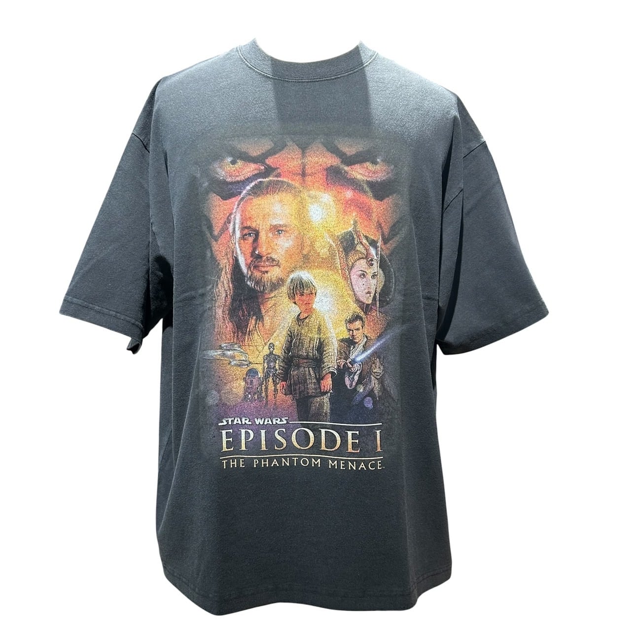 SLICK / STAR WARS Printed T-shirt Episode I Black | 【FLAGS
