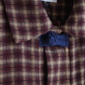 kelen   CHINA BUTTON CHECK SHIRT "BRETON"