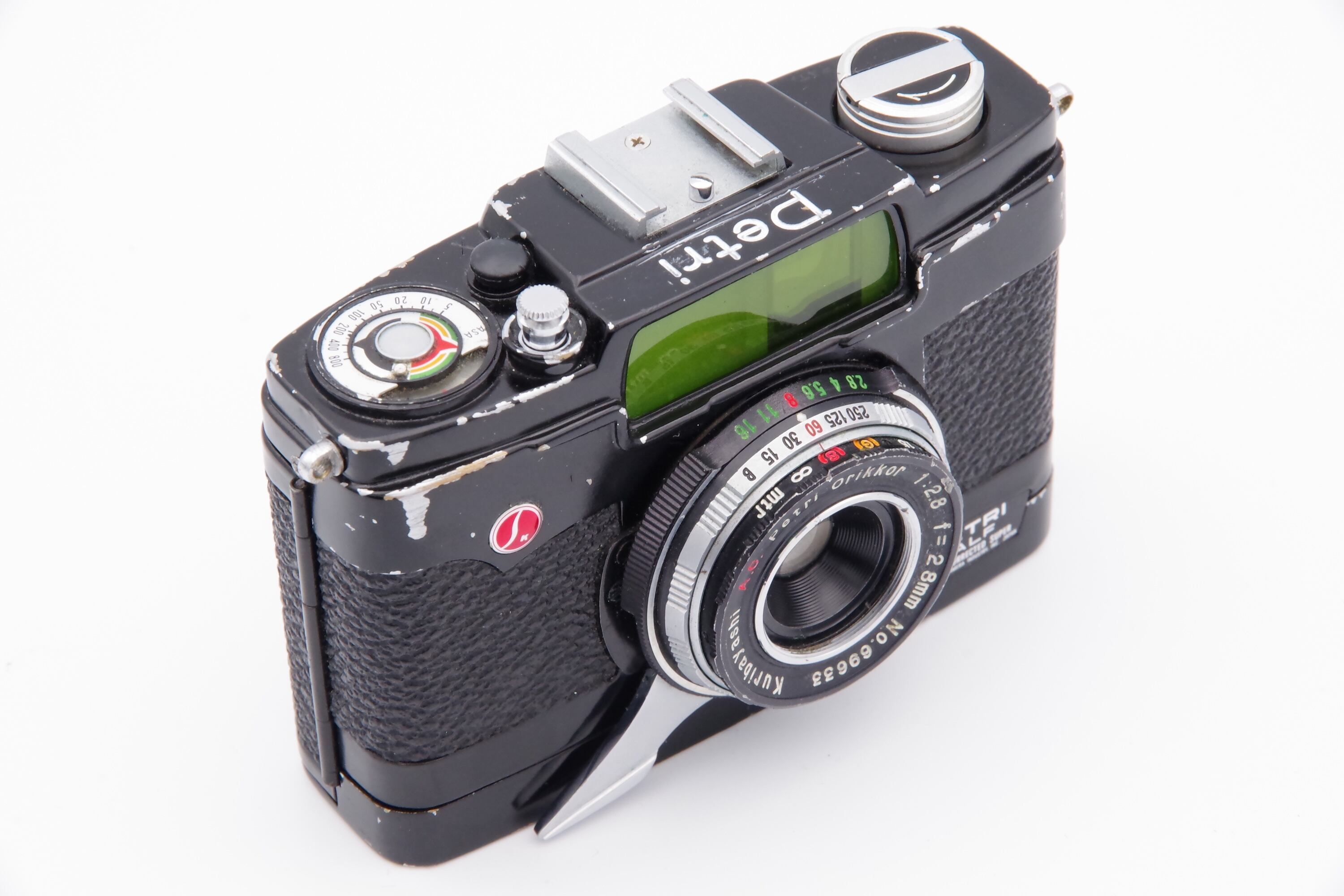 PETRI HALF 後塗りブラック/ 28mm F2.8 PETRI ペトリ | 近江寫眞機店