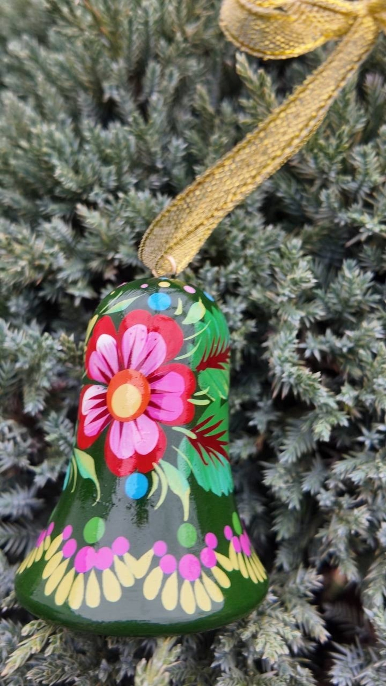 クリスマスデコレーション　ベル3点セット（ティモシェンコ作） - 11