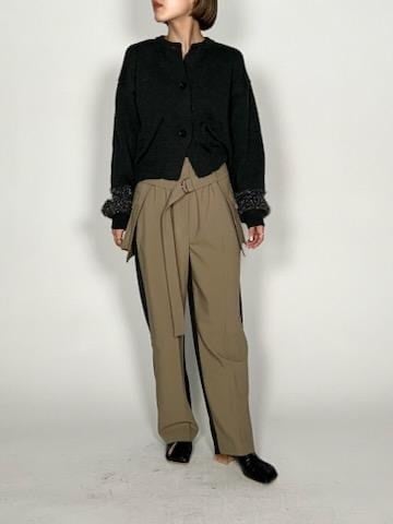 【CHIGNON】手持ちのパンツ・スカートにミリタリーテイストを○ポケット付きベルト　