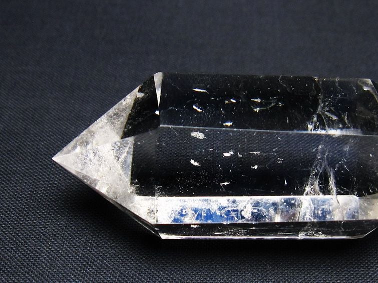 水晶 六角柱 ダブルポイント 一点物 142-8679 | 天然石